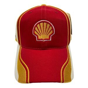 Kevin Harvick 29 Shell Pennzoil Racing Team Adjustable Hat Red Yellow Nascar RCR